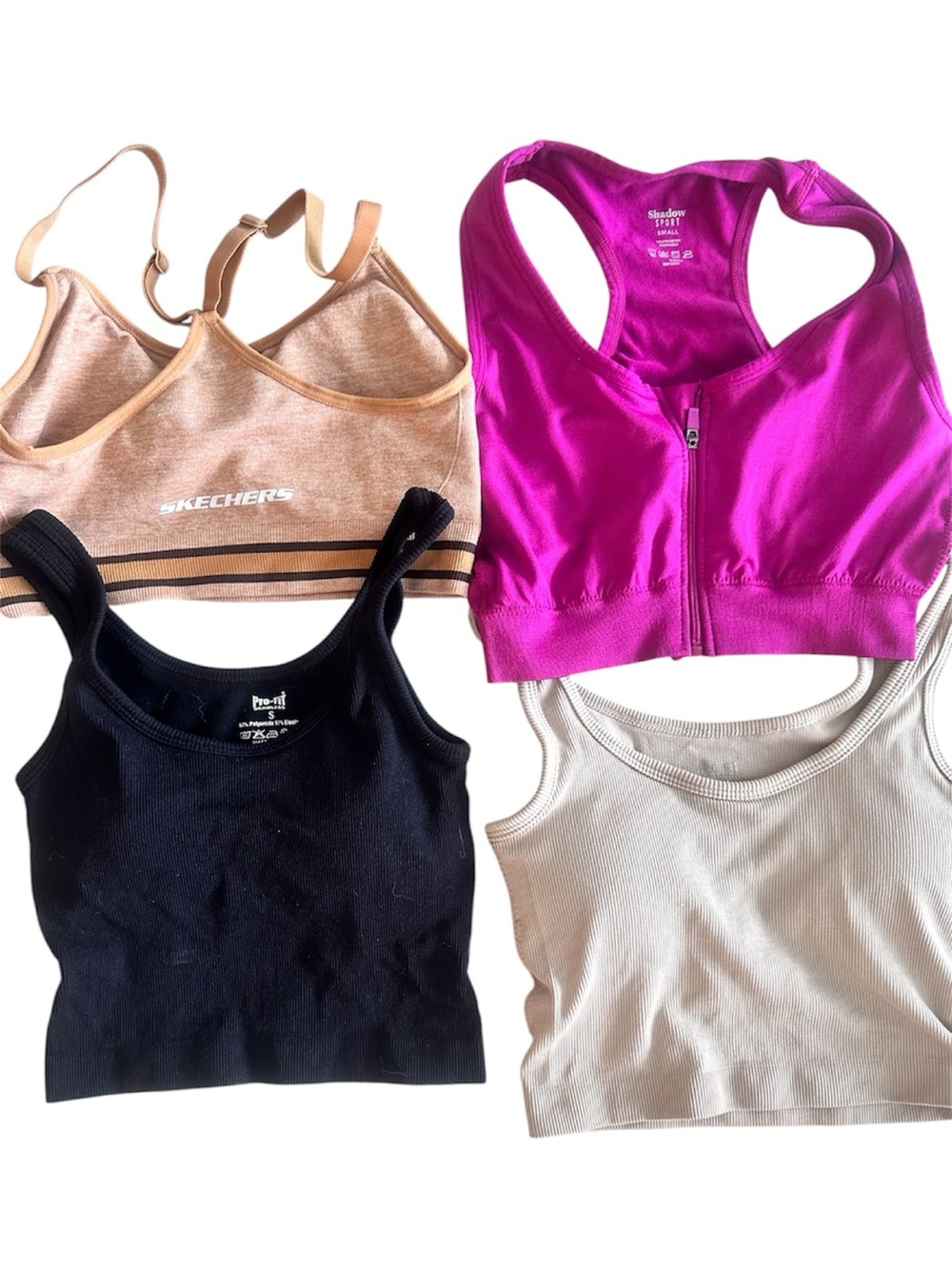 Push up Workout bra x 4 wireless bra Skechers, and more - excellent conditions